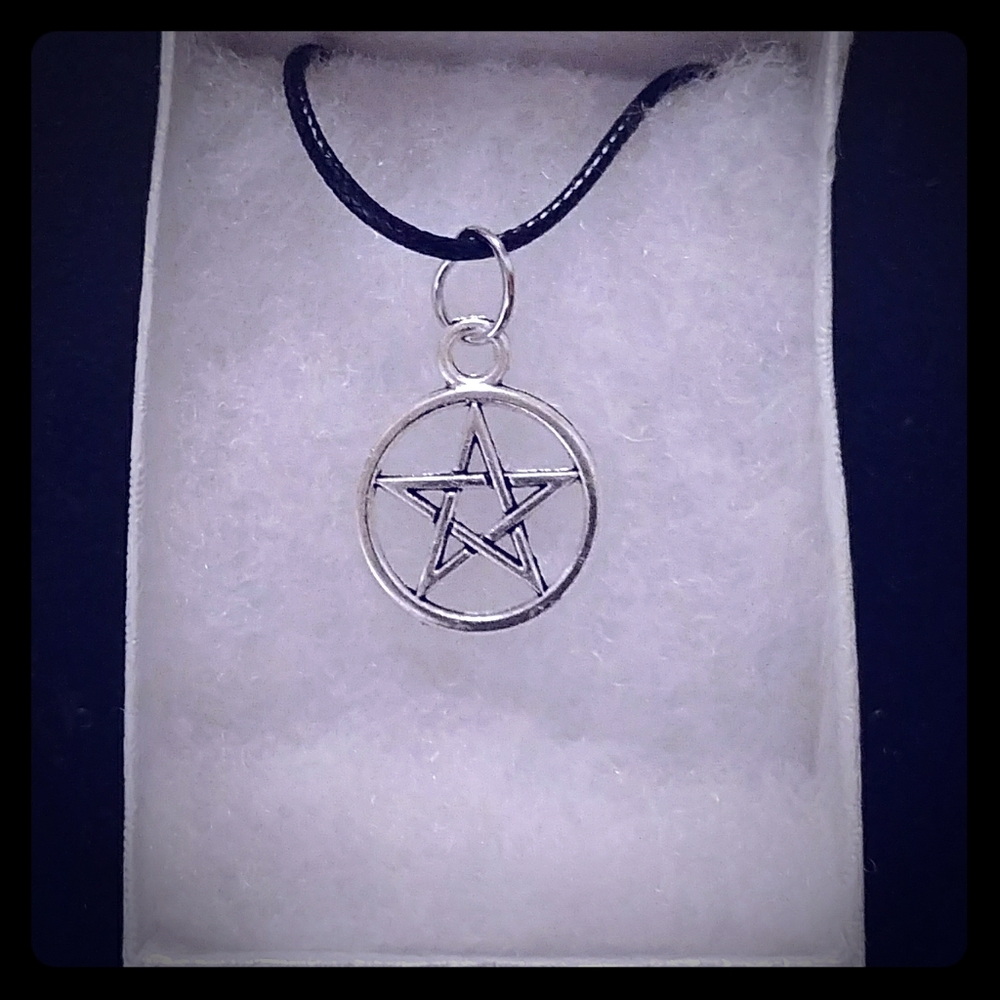Silver Pentagram Necklace